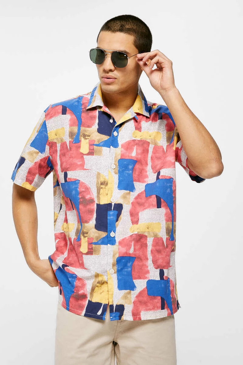 Springfield Conjunto De Bermuda Y Camisa - Imagen 3