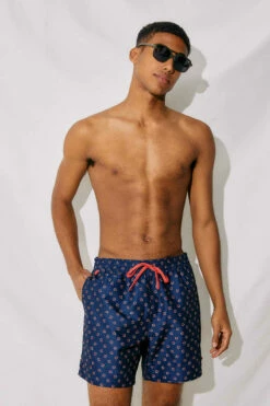 Springfield Bañador Estampado Peces