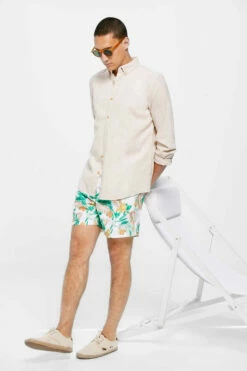 Springfield Bañador Estampado Tropical