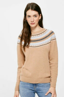 Springfield Jersey Cuello Jacquard