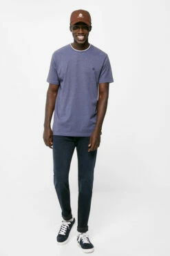 Springfield Jeans Slim Ligero Azul Oscuro Lavado