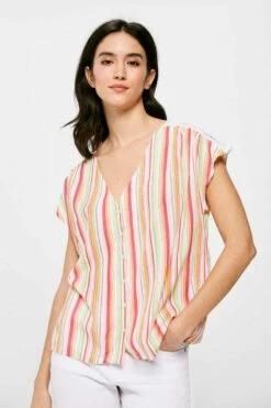 Springfield Blusa Bambula Lace