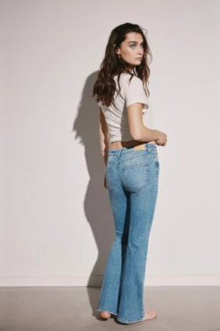 Springfield Jeans Flare Algodón