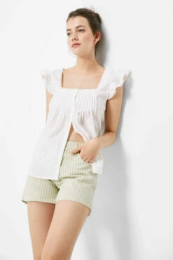 Springfield Short Vaquero Rayas Lavado Sostenible