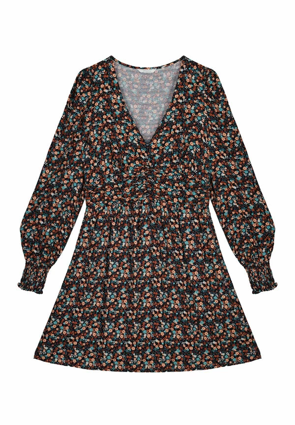 Springfield Vestido Corto Entallado Estampado - Imagen 5